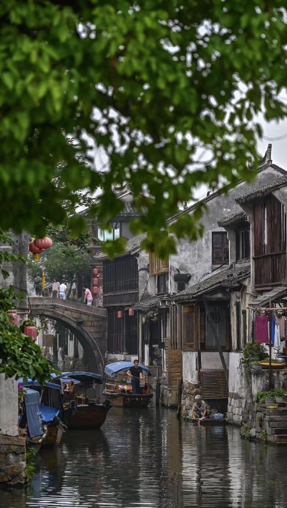 Suzhou Zhouzhuang Slowlife River View Lnn Куньшань Экстерьер фото