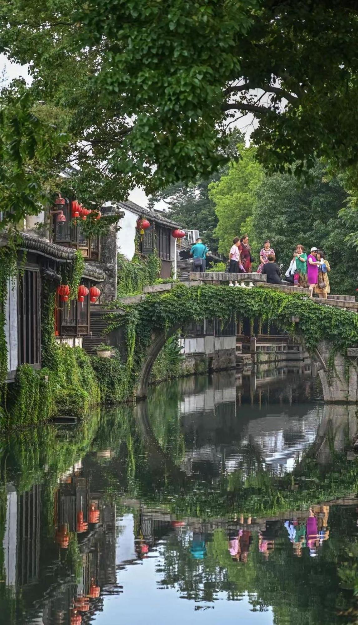 Suzhou Zhouzhuang Slowlife River View Lnn Куньшань Экстерьер фото